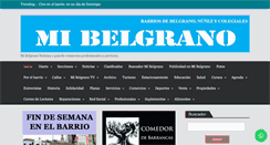 Desktop Screenshot of mibelgrano.com.ar